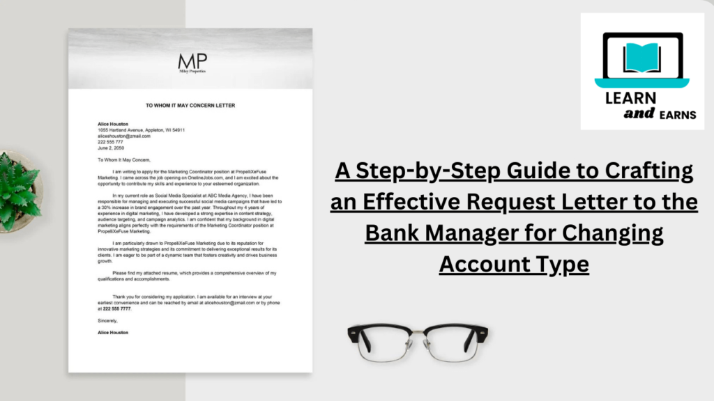 Request-letter-to-the-bank-manager-for-changing-account-type